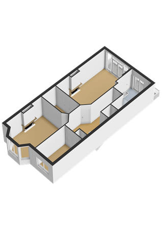 Floorplan - Jozef Israëlslaan 31, 2596 AM Den Haag